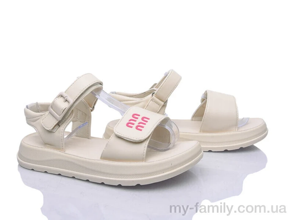 Босоніжки штучна шкіра бежевий діти дівчинка, Взуття оптом діти