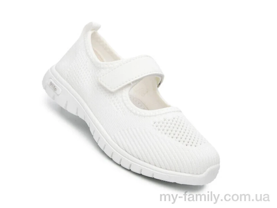 Туфлі текстиль білий діти дівчинка, Дитячі туфлі оптом