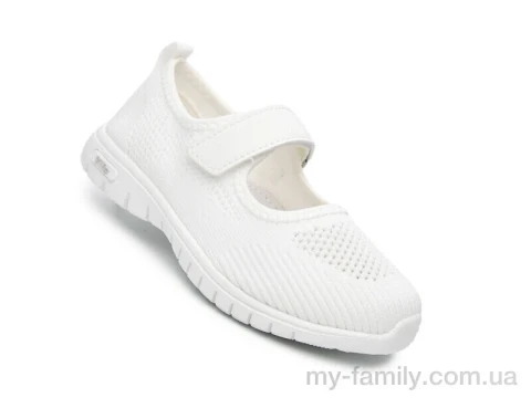 Туфлі текстиль білий діти дівчинка, Дитячі туфлі оптом