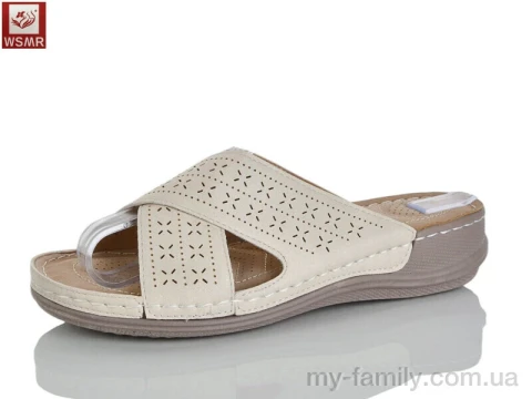 Шльопанці штучна шкіра бежевий жінки -, Жіночі шльопанці оптом