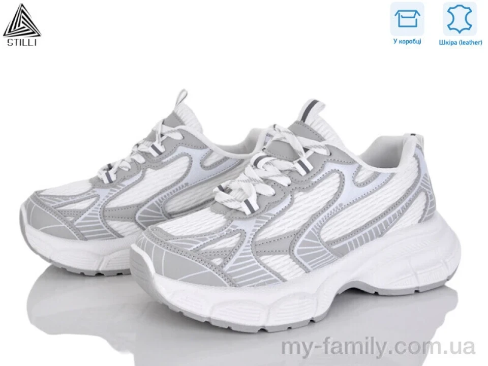 Кросівки натуральна шкіра-текстиль білий жінки -, Жіночі кросівки оптом