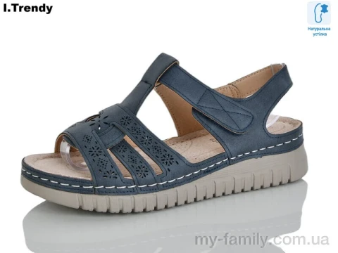 Босоніжки штучна шкіра синій жінки -, Жіночі босоніжки оптом