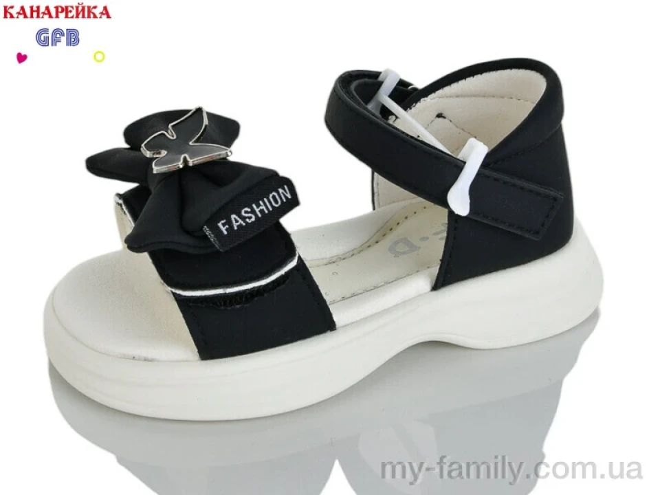 Босоніжки штучна шкіра чорний діти дівчинка, Взуття оптом діти