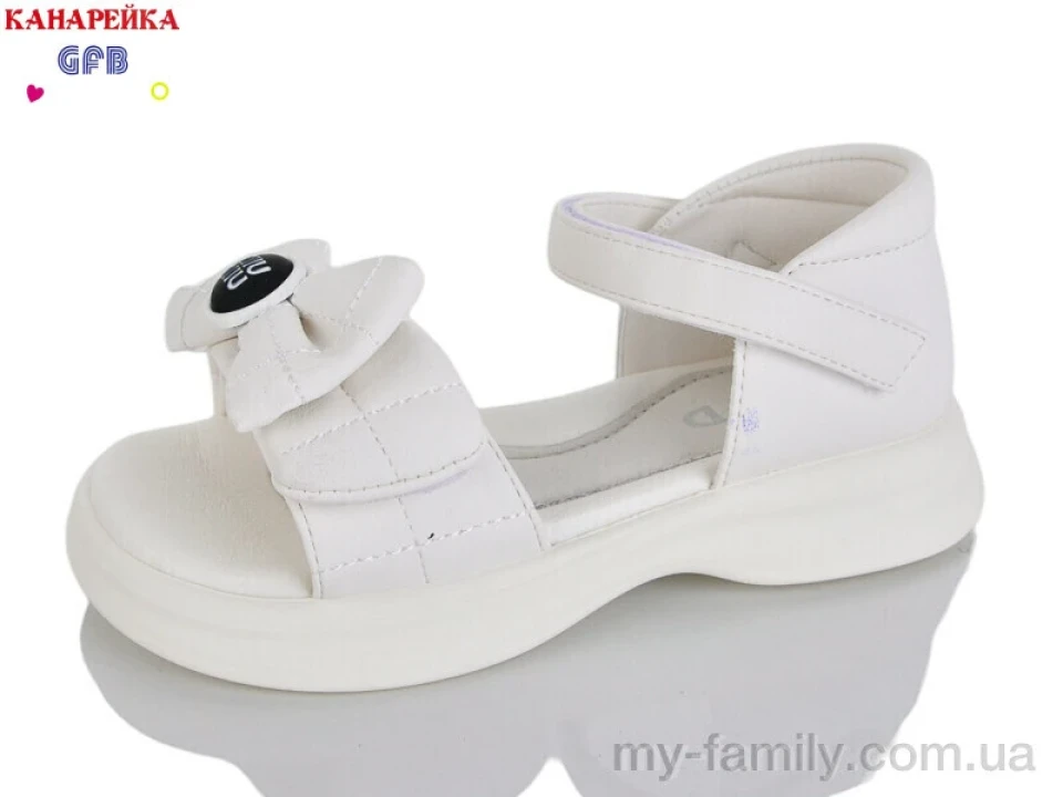 Босоніжки штучна шкіра білий діти дівчинка, Взуття оптом діти
