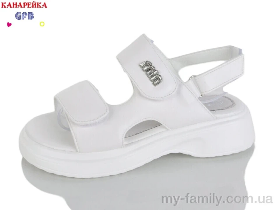 Босоніжки штучна шкіра білий діти дівчинка, Взуття оптом діти