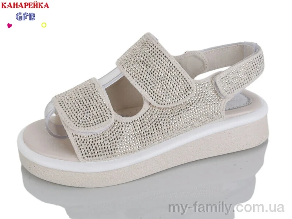 Босоніжки штучна замша бежевий діти дівчинка, Взуття оптом діти