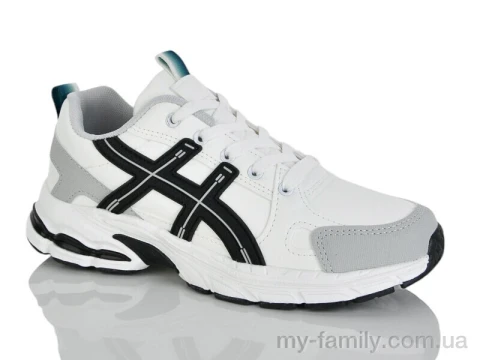 Кросівки штучна шкіра білий унісекс -, Унісекс кросівки оптом