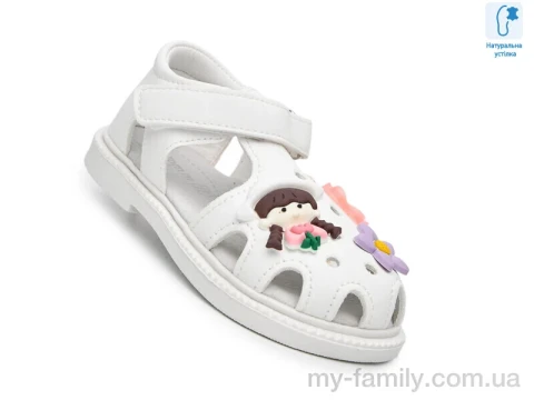 Босоножки искусственная кожа белый дети девочка, Взуття оптом дети