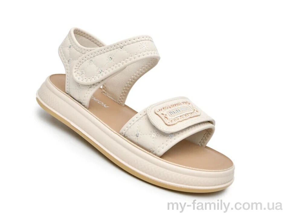 Босоніжки штучна шкіра бежевий діти дівчинка, Взуття оптом діти