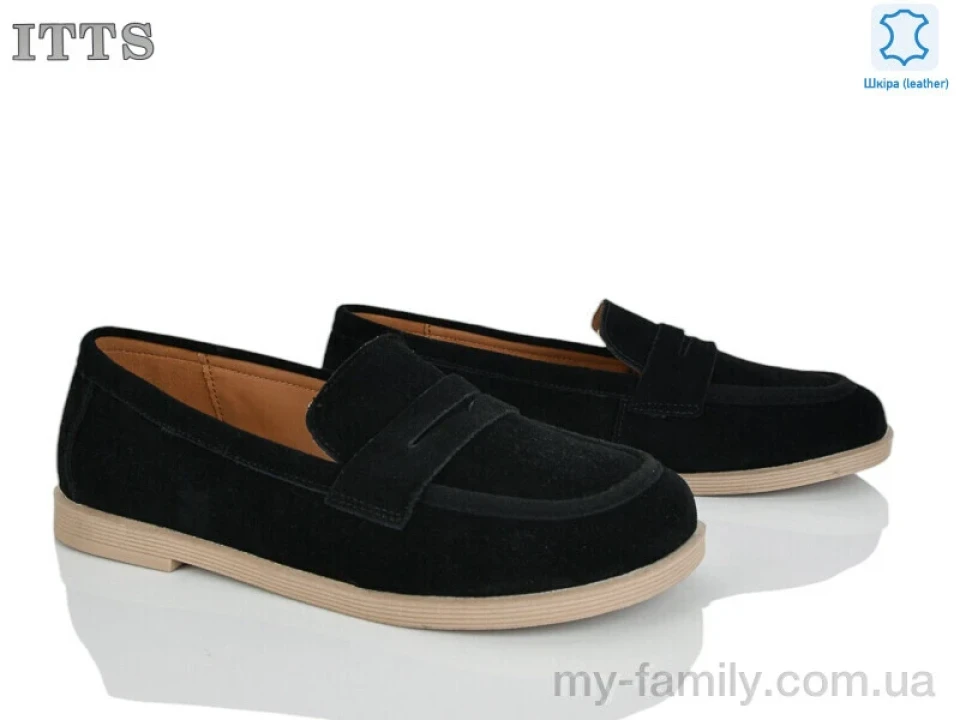 Туфлі натуральна замша чорний жінки -, Туфлі жіночі оптом