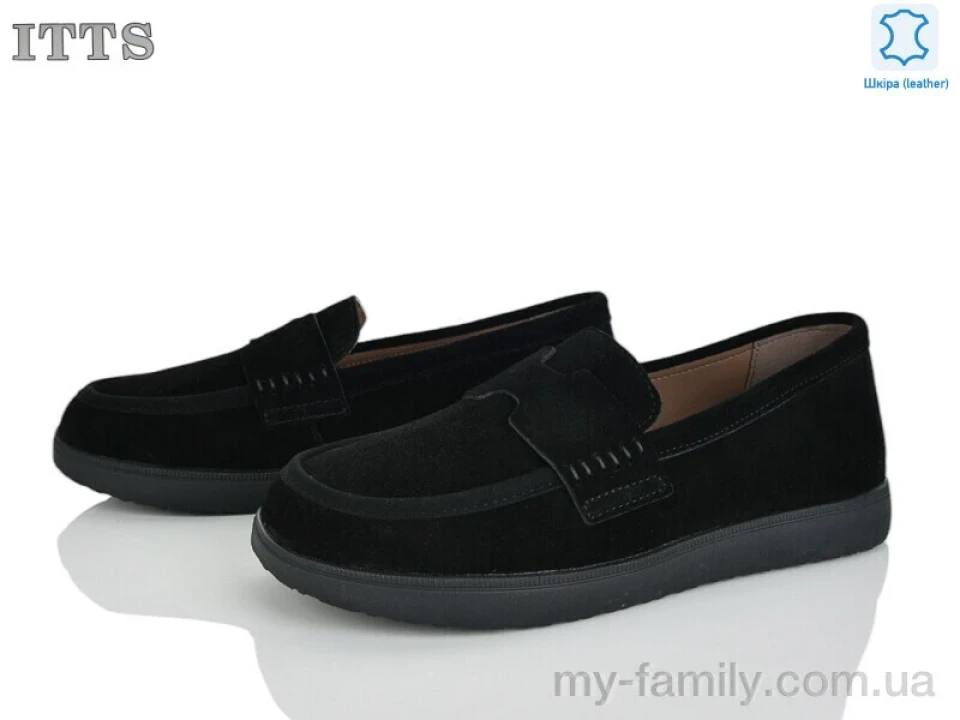 Туфлі натуральна замша чорний жінки -, Туфлі жіночі оптом