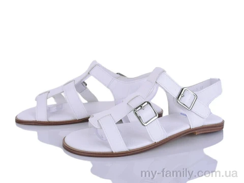 Босоніжки штучна шкіра білий жінки -, Жіночі босоніжки оптом