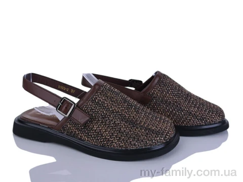 Босоніжки текстиль коричневий жінки -, Жіночі босоніжки оптом