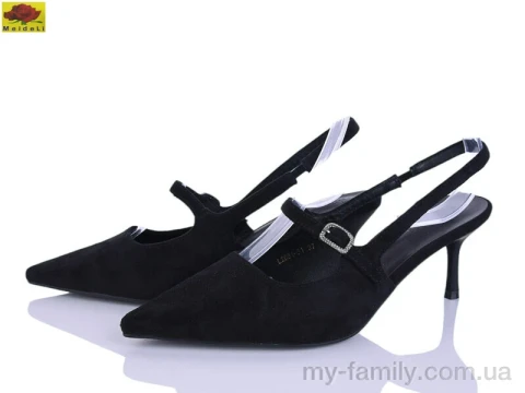 Туфлі штучна замша чорний жінки -, Туфлі жіночі оптом