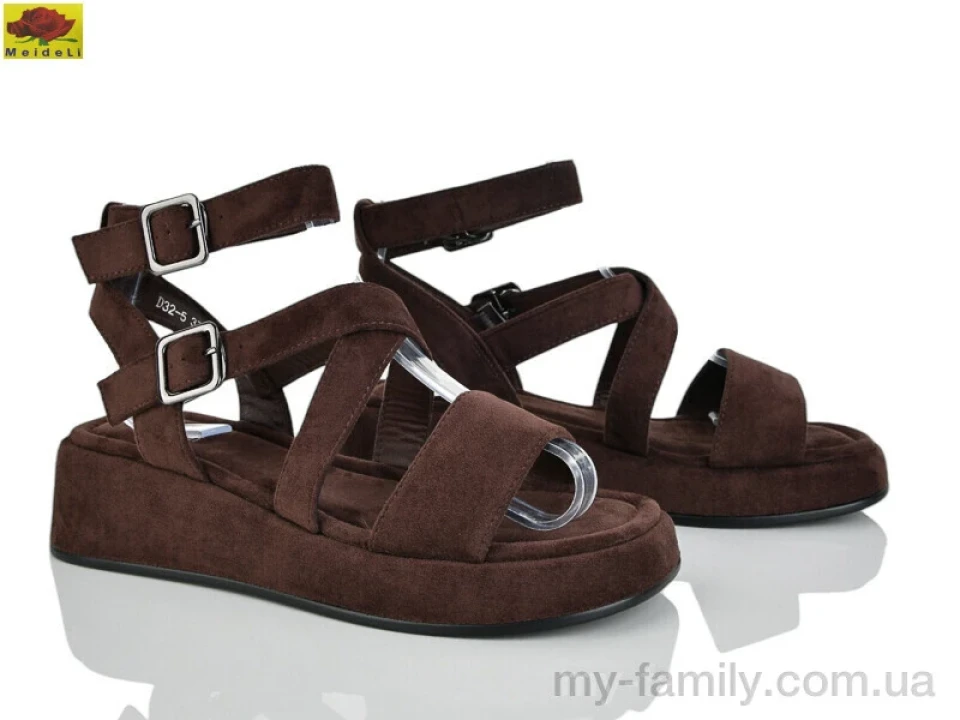 Босоніжки штучна замша коричневий жінки -, Жіночі босоніжки оптом