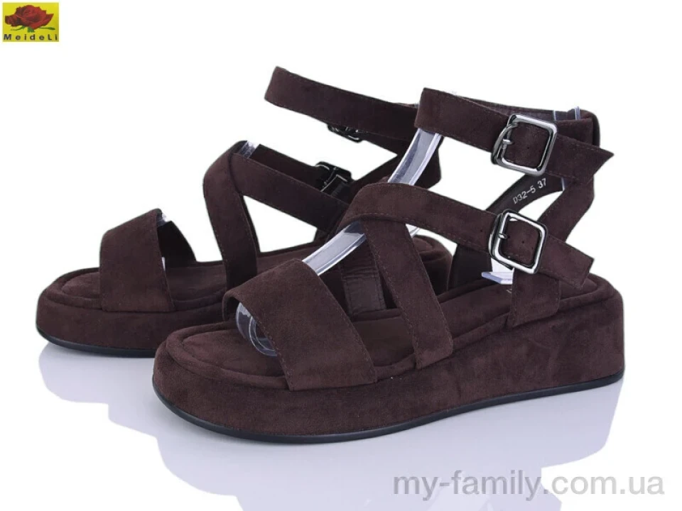 Босоніжки штучна замша коричневий жінки -, Жіночі босоніжки оптом