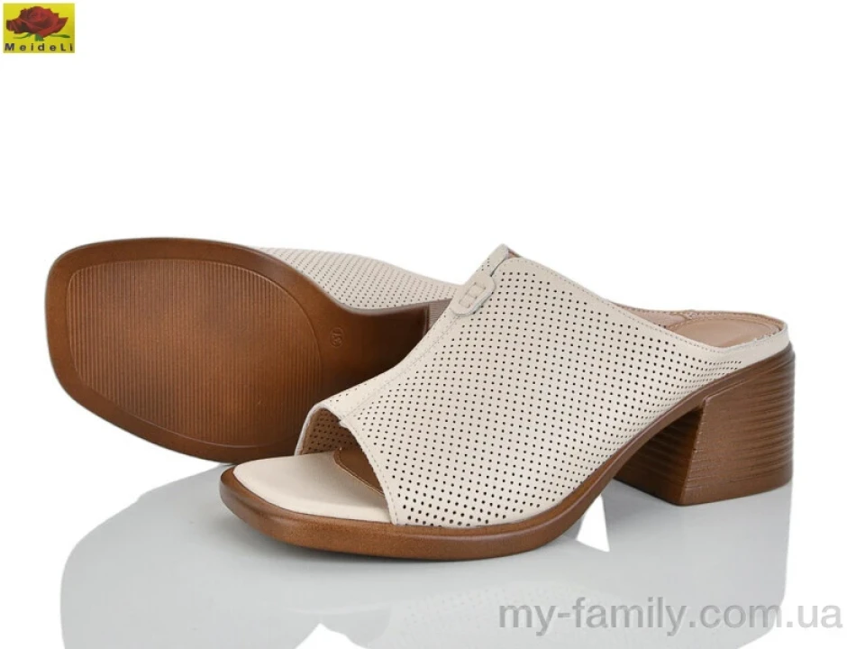 Шльопанці натуральна шкіра бежевий жінки -, Жіночі шльопанці оптом