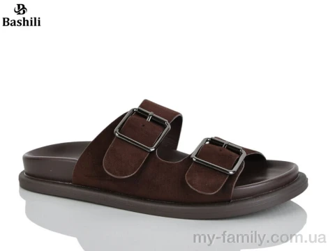 Шльопанці штучна замша коричневий жінки -, Жіночі шльопанці оптом