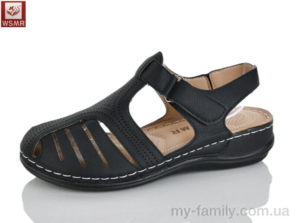 Босоніжки штучна шкіра чорний жінки -, Жіночі босоніжки оптом