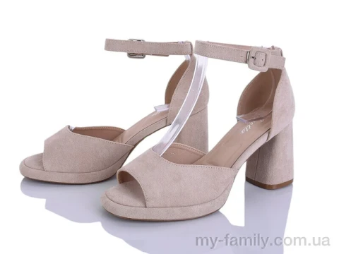 Босоніжки штучна замша бежевий жінки -, Жіночі босоніжки оптом