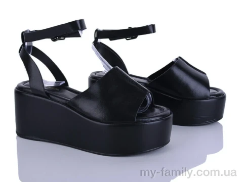 Босоніжки штучна шкіра чорний жінки -, Жіночі босоніжки оптом