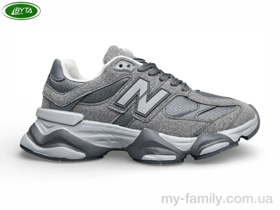 Кросівки штучна замша-текстиль сірий жінки -, Жіночі кросівки оптом