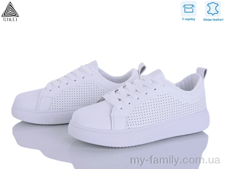 Кросівки натуральна шкіра білий жінки -, Жіночі кросівки оптом
