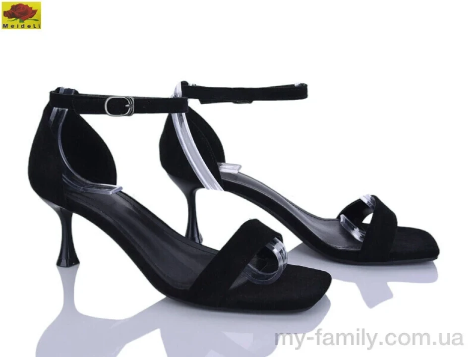 Босоніжки штучна замша чорний жінки -, Жіночі босоніжки оптом