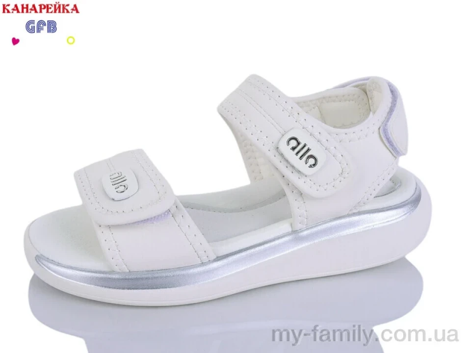 Босоніжки штучна шкіра білий діти дівчинка, Взуття оптом діти