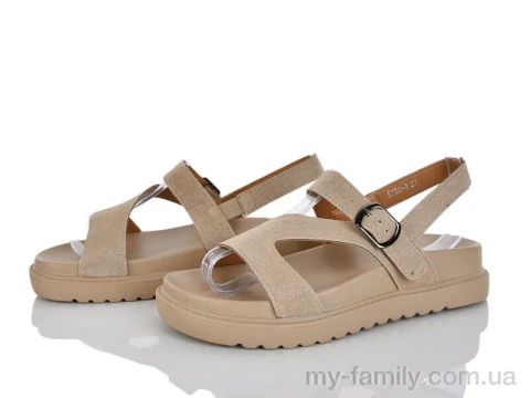 Босоніжки штучна замша бежевий жінки -, Жіночі босоніжки оптом