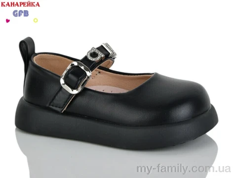 Туфлі штучна шкіра чорний діти дівчинка, Дитячі туфлі оптом