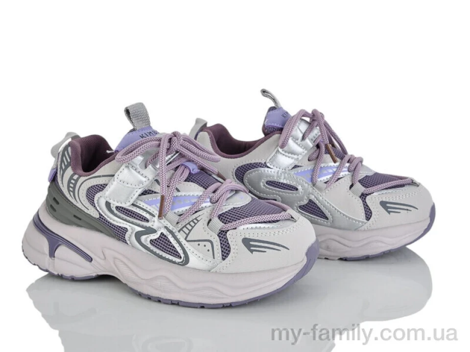 Кросівки штучна шкіра-текстиль фіолетовий діти дівчинка, Дитячі кросівки оптом