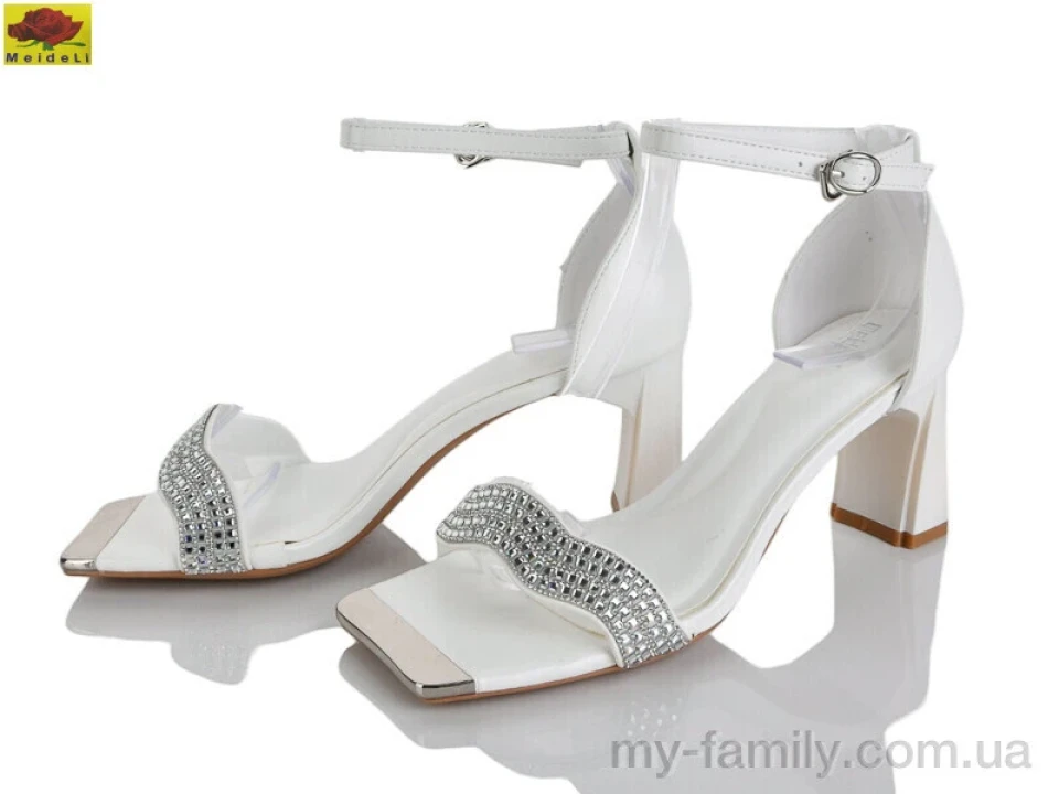 Босоніжки штучна шкіра білий жінки -, Жіночі босоніжки оптом