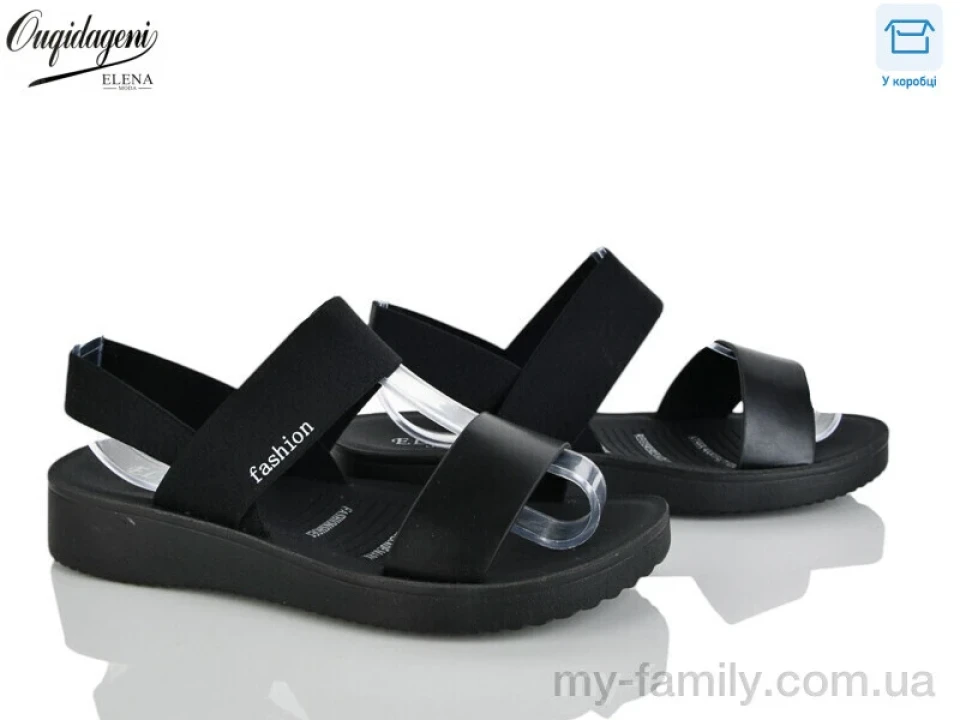 Босоніжки штучна шкіра-текстиль чорний жінки -, Жіночі босоніжки оптом