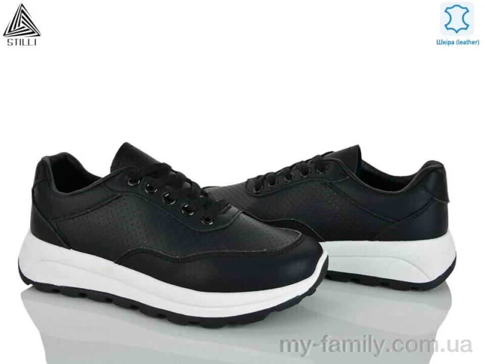 Кросівки натуральна шкіра чорний жінки -, Жіночі кросівки оптом