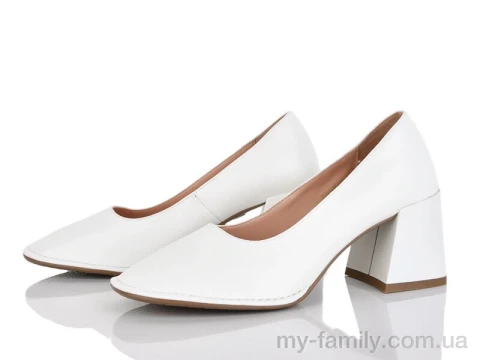 Туфлі штучна шкіра білий жінки -, Туфлі жіночі оптом