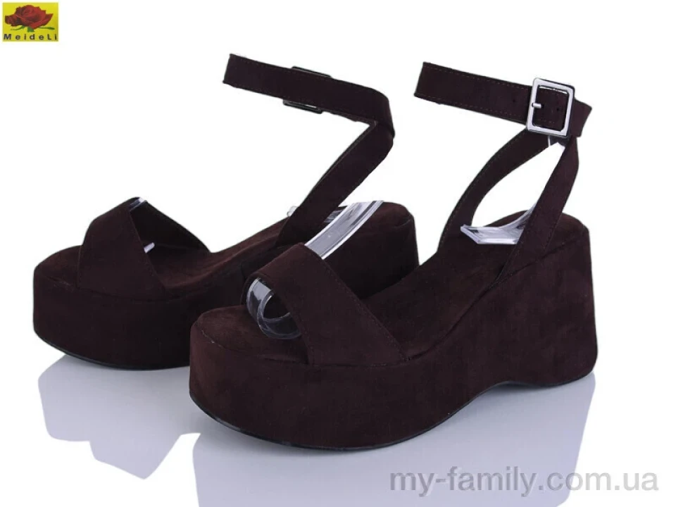 Босоніжки штучна замша коричневий діти дівчинка, Взуття оптом діти