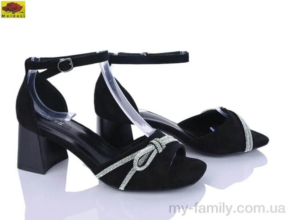 Босоніжки штучна замша чорний жінки -, Жіночі босоніжки оптом