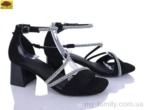 Босоніжки штучна замша чорний жінки -, Жіночі босоніжки оптом