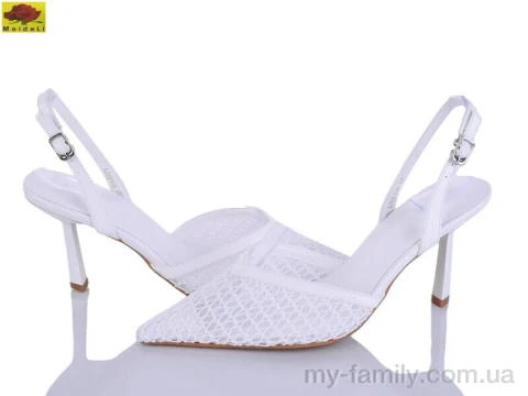 Туфлі штучна шкіра-текстиль білий жінки -, Туфлі жіночі оптом