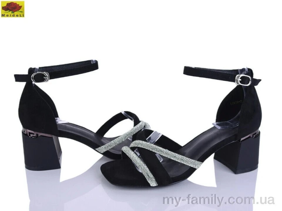 Босоніжки штучна замша чорний жінки -, Жіночі босоніжки оптом