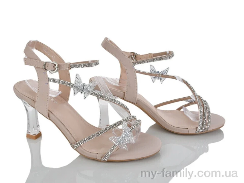 Босоніжки текстиль бежевий жінки -, Жіночі босоніжки оптом