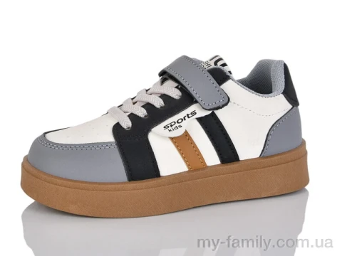 Кроссовки искусственная кожа серый дети унисекс, Детски кроссовки оптом