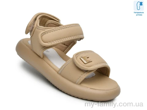 Босоніжки штучна шкіра коричневий діти дівчинка, Взуття оптом діти