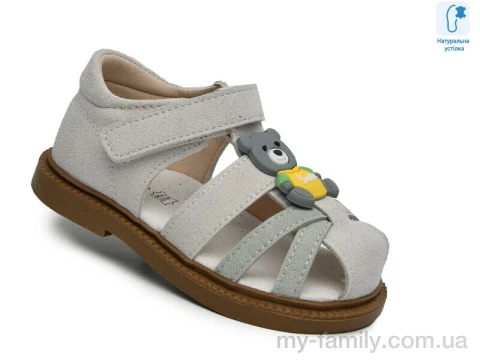 Босоніжки штучна замша сірий діти дівчинка, Взуття оптом діти