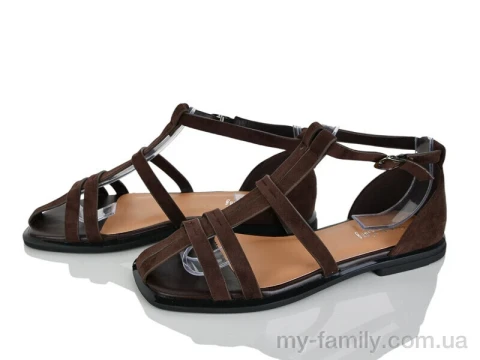 Босоніжки штучна замша коричневий жінки -, Жіночі босоніжки оптом