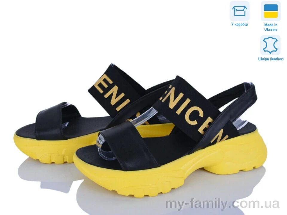 Босоніжки натуральна шкіра-текстиль чорний жінки -, Жіночі босоніжки оптом