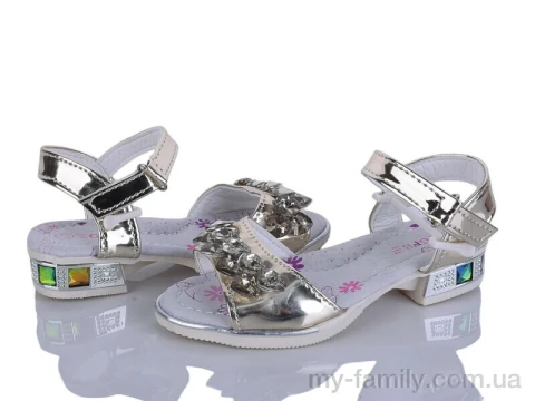 Босоніжки штучний лак золотий діти дівчинка, Взуття оптом діти