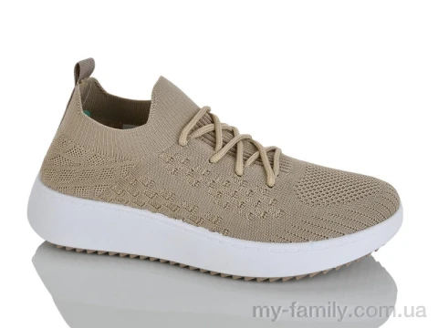 Кроссовки текстиль бежевый женщины -, Женские кроссовки оптом