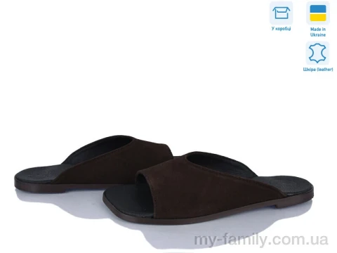 Шлепки натуральная замша коричневый женщины -, Женские шлепки оптом